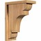 Ekena Millwork New Brighton Smooth Corbel w/Backplate, Western Red Cedar, 5 1/2"W x 12"D x 16"H COR06X12X16NEB01SWR - alternate 1